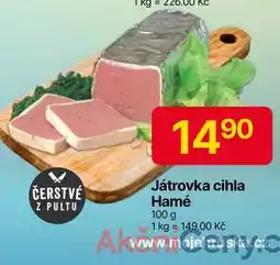Hruška Hamé Játrovka cihla 100 g nabídka