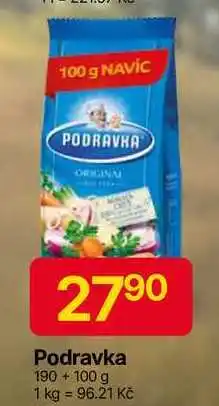 Hruška Podravka 190 + 100 g nabídka