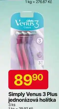 Hruška Venus 3 Plus jednorázová holítka 3 ks nabídka