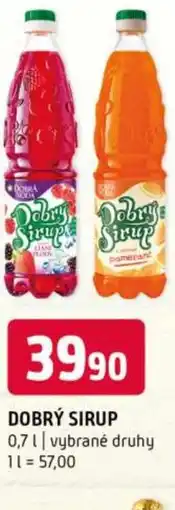 Terno Dobrý sirup nabídka