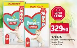 Terno PAMPERS nabídka