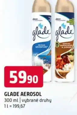 Terno Glade aerosol nabídka