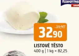 Terno Listové těsto nabídka