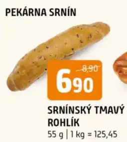 Terno Srnínský tmavý rohlík nabídka