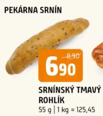 Terno Srnínský tmavý rohlík nabídka