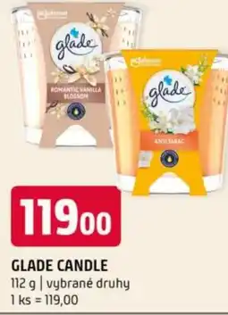 Terno Glade candle nabídka