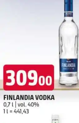 Terno Finlandia vodka nabídka