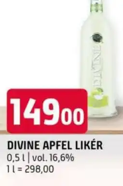 Terno Divine apfel likér nabídka
