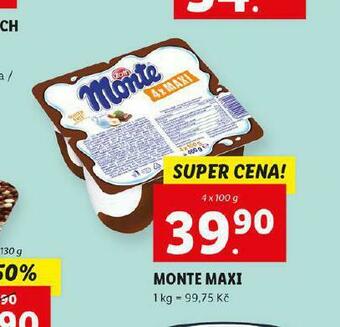 Lidl Monte maxi nabídka