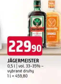 Terno JÄGERMEISTER nabídka