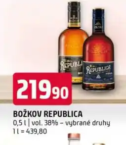 Terno Božkov republica nabídka