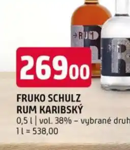 Terno Fruko schulz rum karibský nabídka