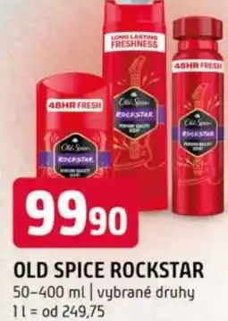 Terno Old spice rockstar nabídka