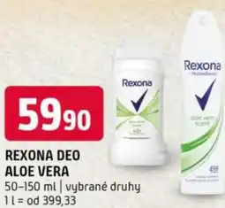 Terno Rexona deo aloe vera nabídka