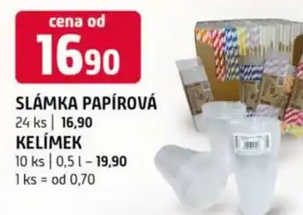 Terno Slámka papírová nabídka