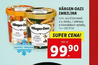 Lidl Häagen - dazs zmrzlina nabídka