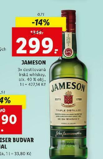 Lidl Jameson nabídka