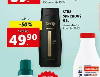 Lidl Str8 sprchový gel nabídka