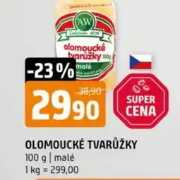 Terno Olomoucké tvarůžky nabídka