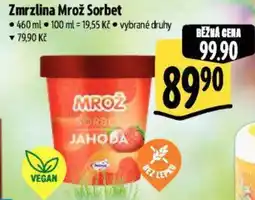 Albert Zmrzlina Mrož Sorbet nabídka