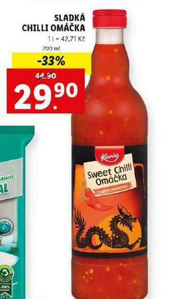 Lidl Sladká chilli omáčka nabídka