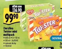 Albert Zmrzlina Twister mini multipack nabídka