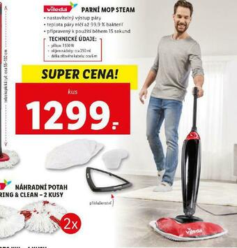 Lidl Parní mop steam nabídka