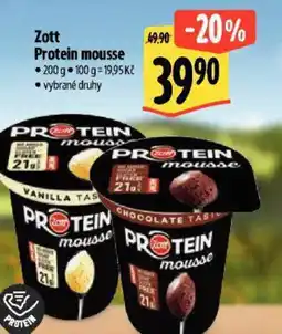 Albert Zott Protein mousse nabídka