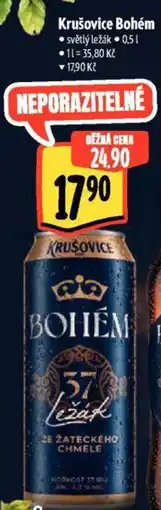 Albert Krušovice Bohém nabídka