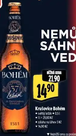 Albert Krušovice Bohém nabídka