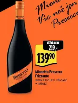 Albert Mionetto Prosecco Frizzante nabídka