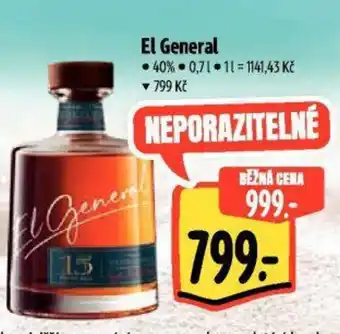 Albert El General nabídka