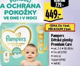 Albert PAMPERS Dětské plenky Premium Care nabídka