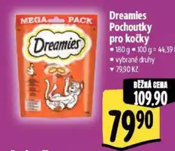 Albert Dreamies Pochoutky pro kočky nabídka