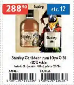 Qanto Stanley Caribbean rum 10yo nabídka