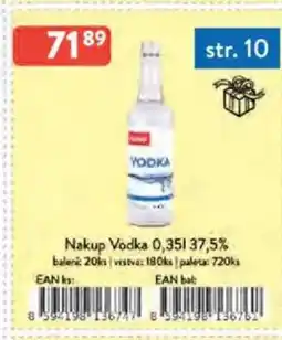 Qanto Nakup Vodka nabídka