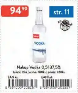 Qanto Nakup Vodka nabídka