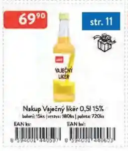 Qanto Nakup Vaječný likér nabídka