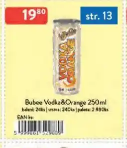 Qanto Bubee Vodka & Orange nabídka