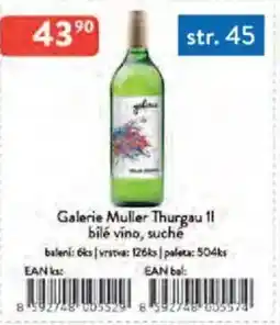 Qanto Galerie Muller Thurgau nabídka