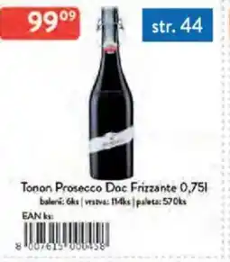 Qanto Tonon Prosecco Doc Frizzante nabídka