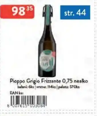 Qanto Pioppo Grigio Frizzante nabídka