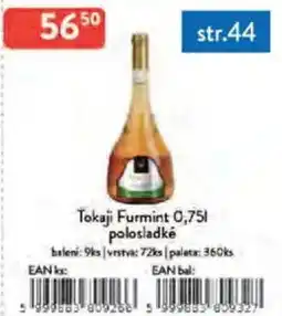 Qanto Tokaji Furmint nabídka
