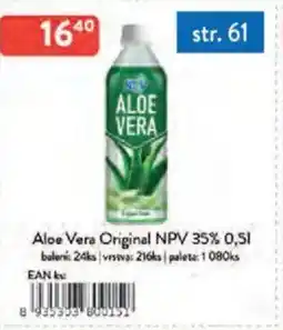 Qanto Aloe Vera Original NPV 35% nabídka
