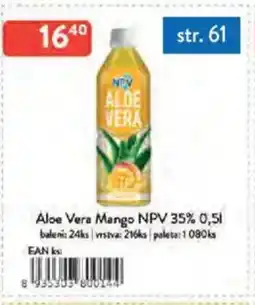 Qanto Aloe Vera Mango NPV 35% nabídka