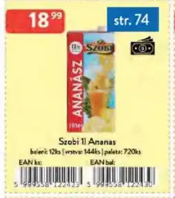 Qanto Szobi Ananas nabídka