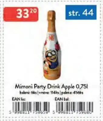 Qanto Mimoni Party Drink Apple nabídka