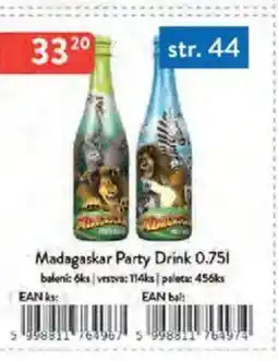 Qanto Madagaskar Party Drink nabídka