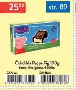 Qanto Čokoláda Peppa Pig nabídka