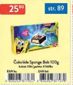 Qanto Čokoláda Sponge Bob nabídka